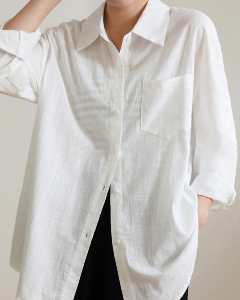 Camisa de linho Estate Lady