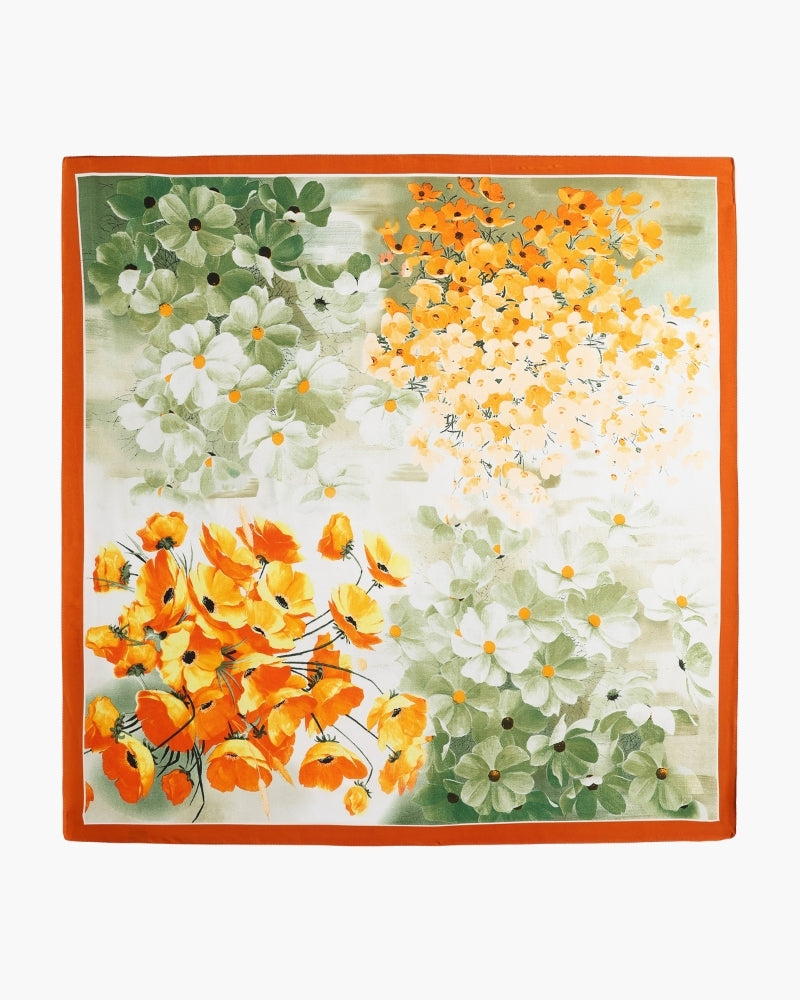Cachecol Jardim Impressionista Old Money
