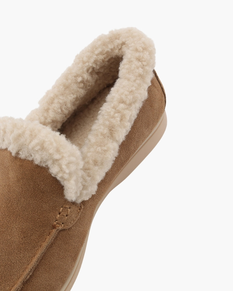 Premium Loafers with Fur Lining