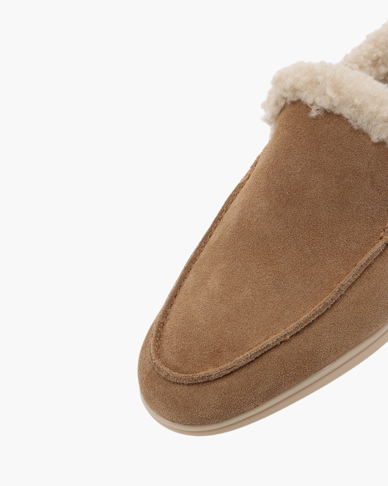 Premium Loafers with Fur Lining