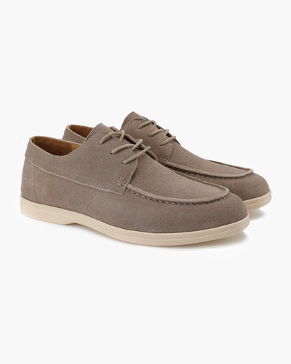 Sapatos de Camurça Premium com Atacadores