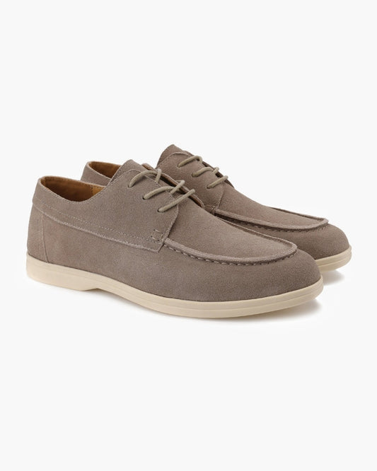 Sapatos de Camurça Premium com Atacadores