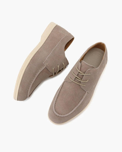 Sapatos de Camurça Premium com Atacadores