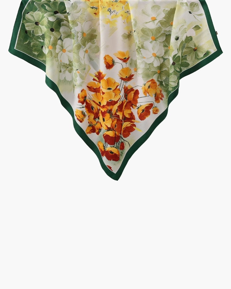 Cachecol Jardim Impressionista Old Money