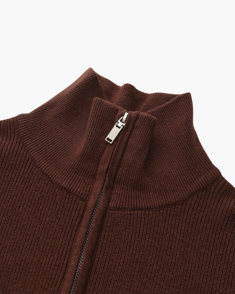 Refined Knit Half-Zip Pullover