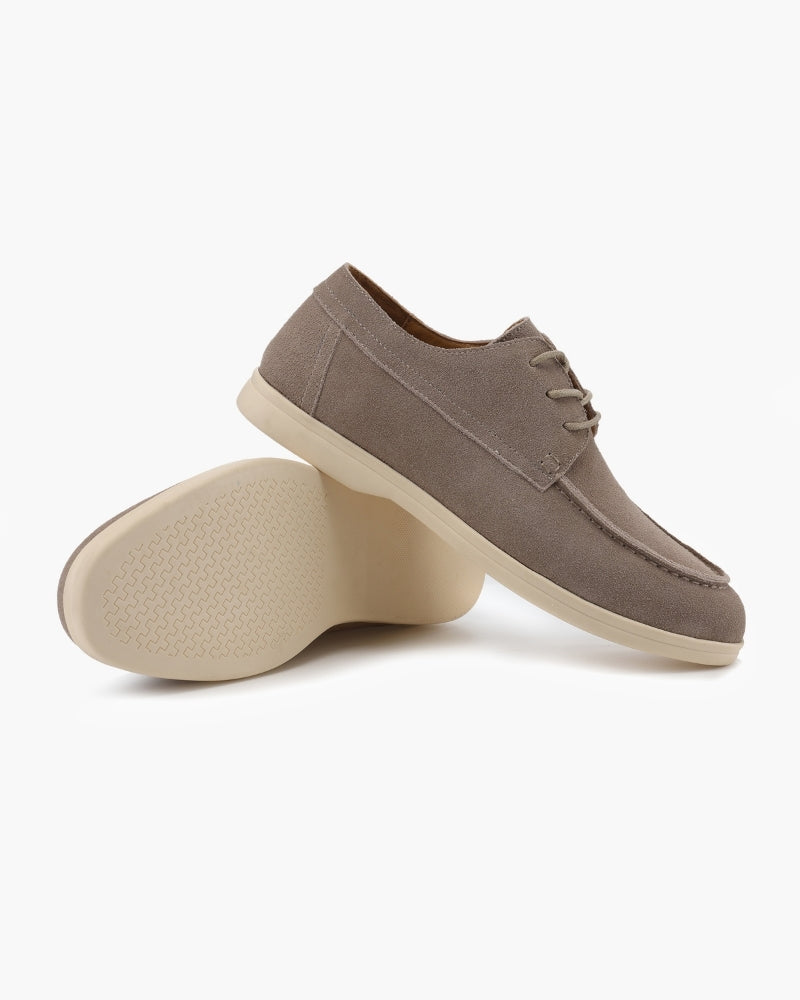 Sapatos de Camurça Premium com Atacadores