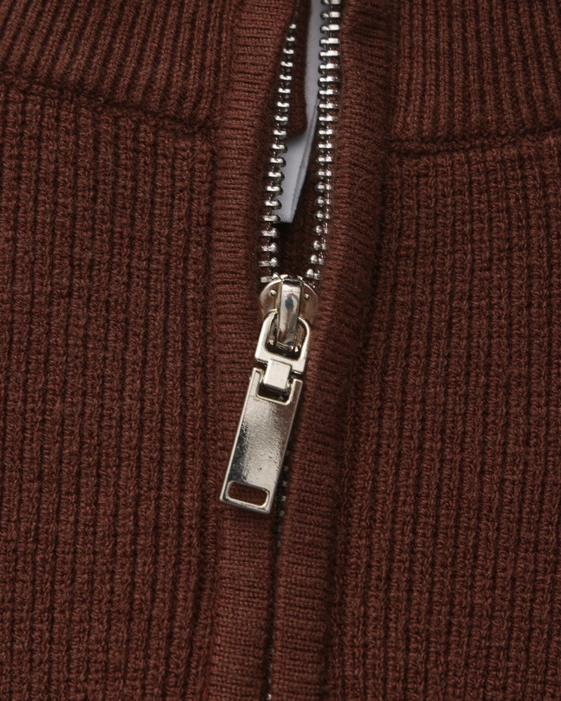 Refined Knit Half-Zip Pullover