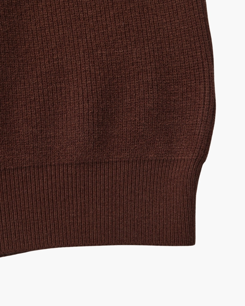 Refined Knit Half-Zip Pullover