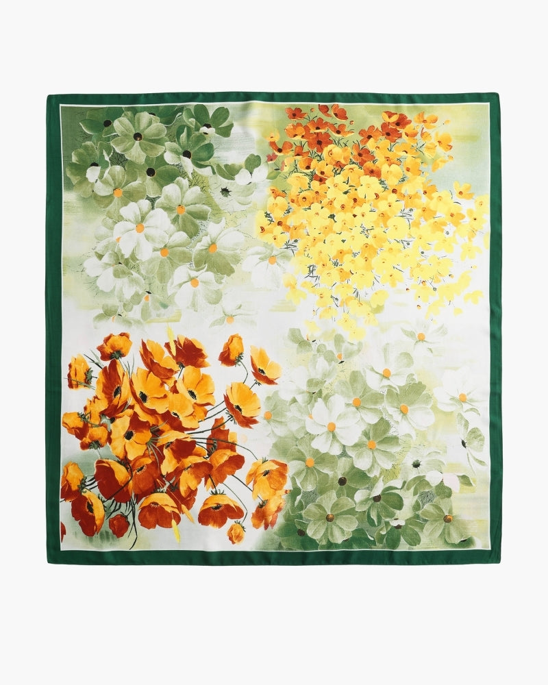 Cachecol Jardim Impressionista Old Money