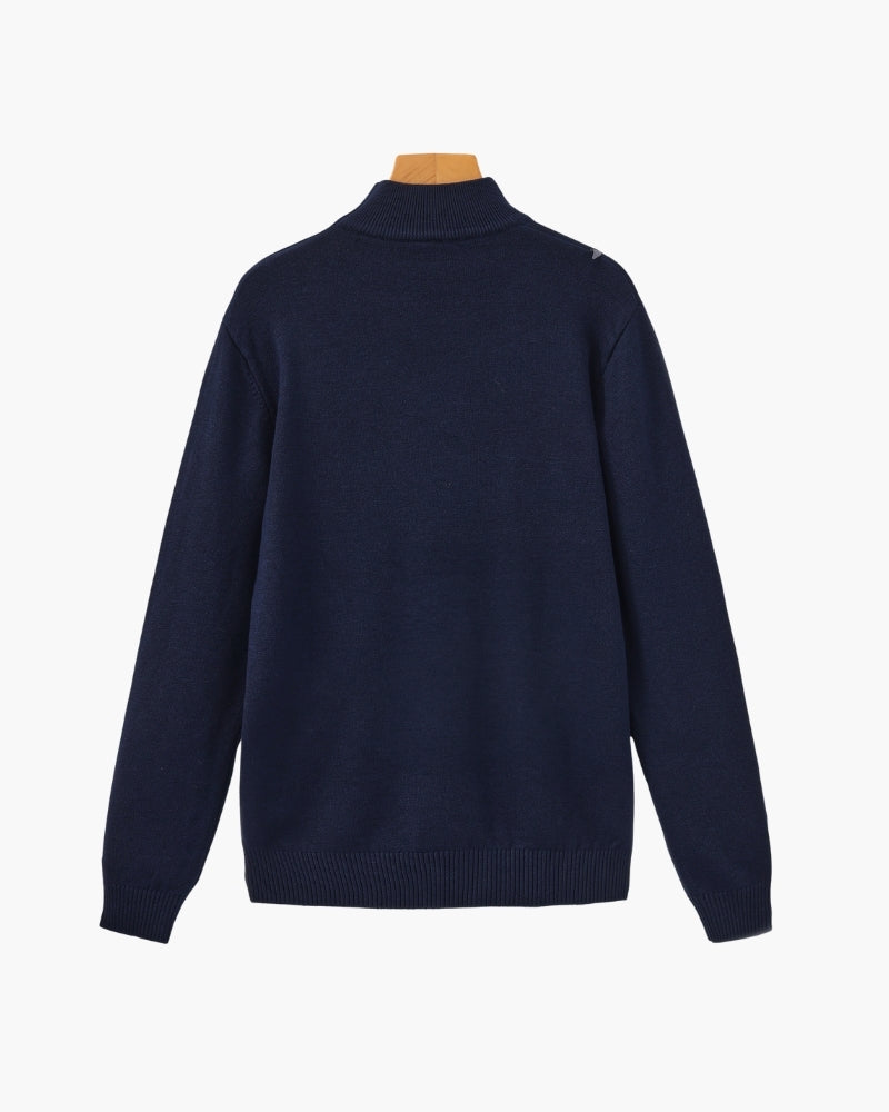 Essential Ribbed High Neck Sweater