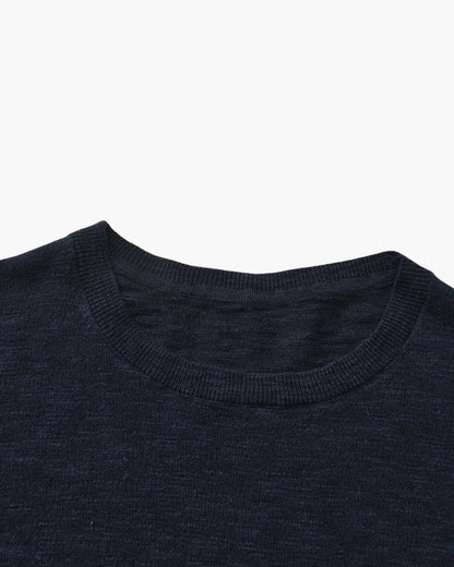 Camisola Essencial Gola Redonda Linho-Algodão