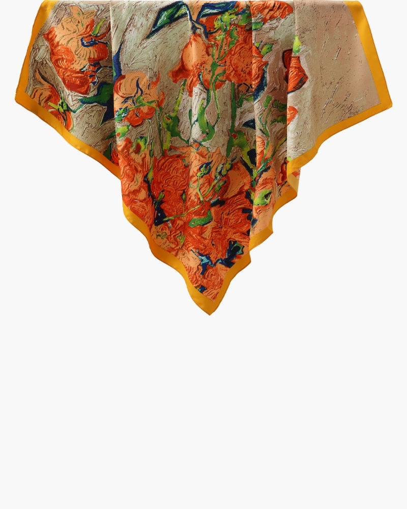 Cachecol Jardim Impressionista Old Money