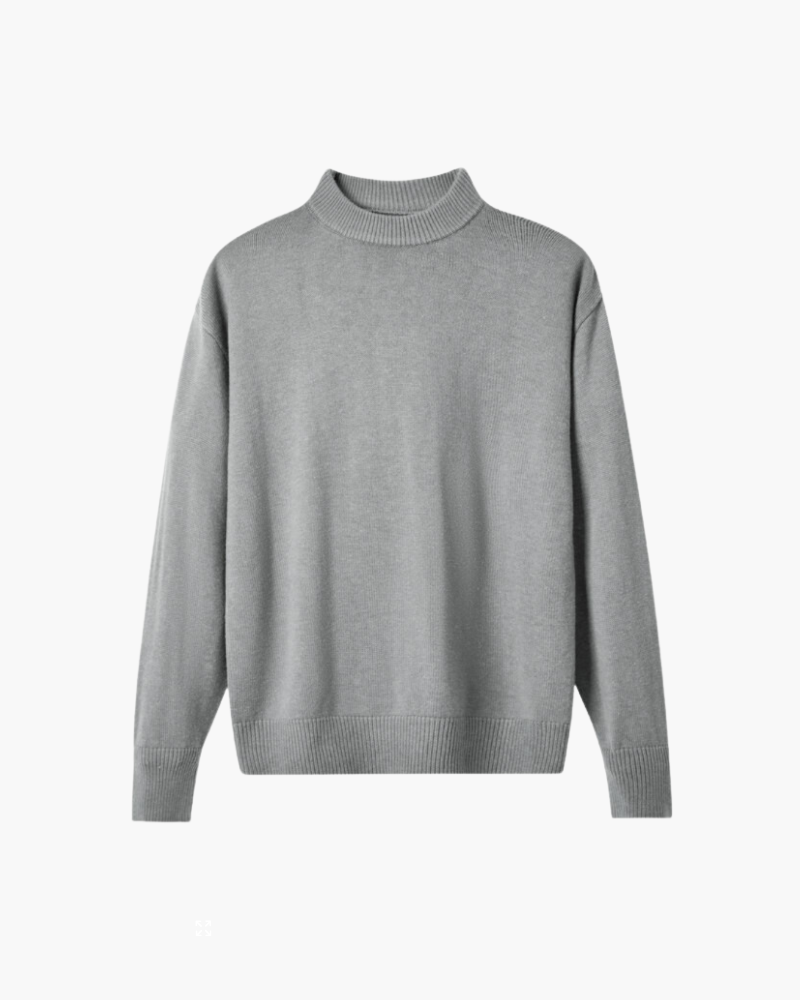 Premium 100% wool turtleneck
