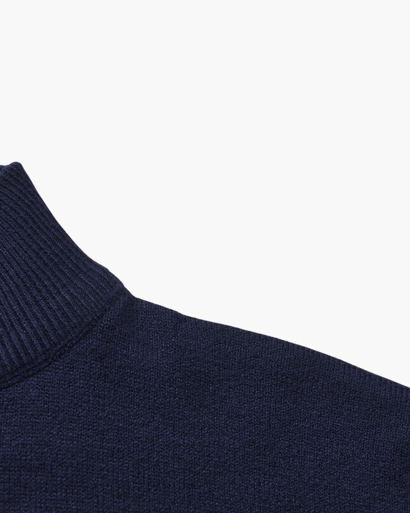 Essential Ribbed High Neck Sweater