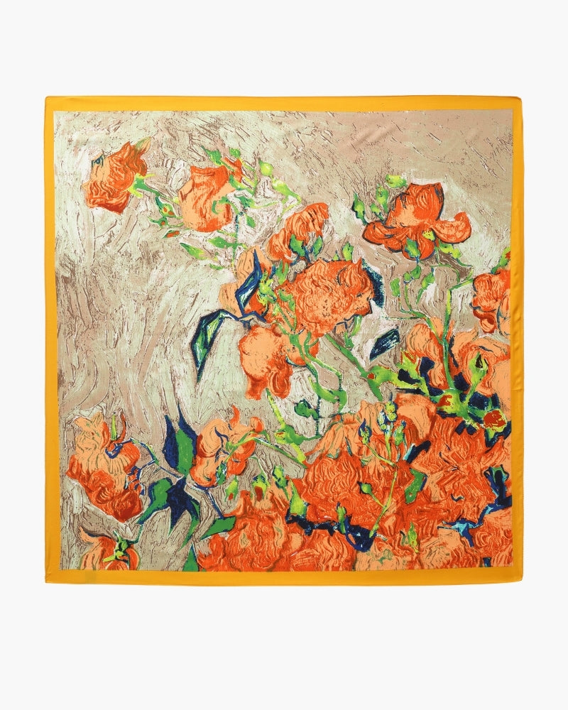Cachecol Jardim Impressionista Old Money