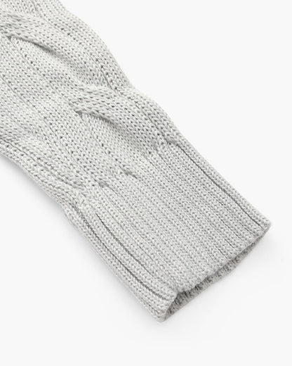 Verbier sweater with half-zip closure.