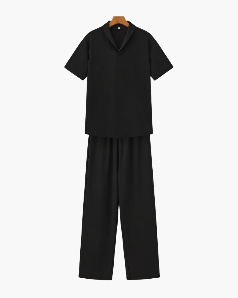 Polo Shirt and Trousers Set
