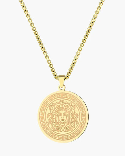 Medusa Long Chain (Gold and Silver)