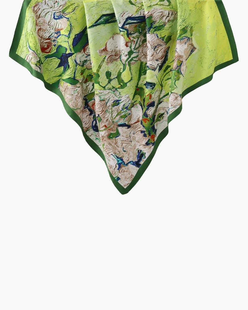 Cachecol Jardim Impressionista Old Money