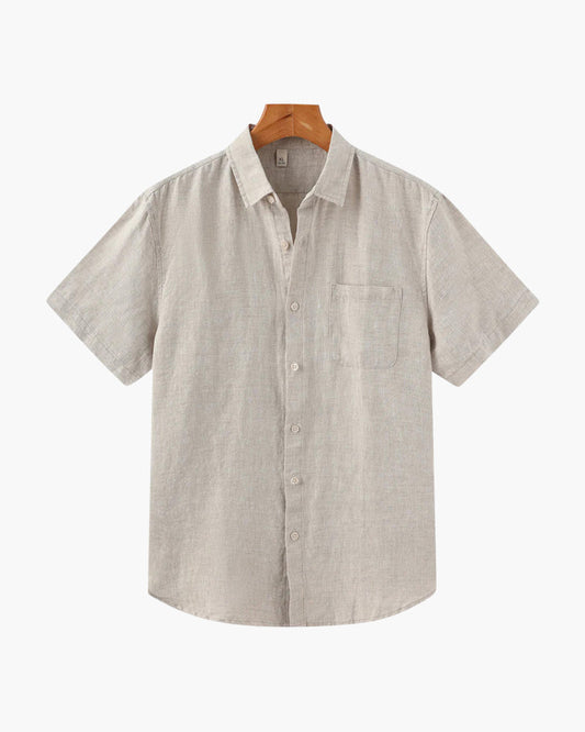 Camisa de Linho (Manga Curta)