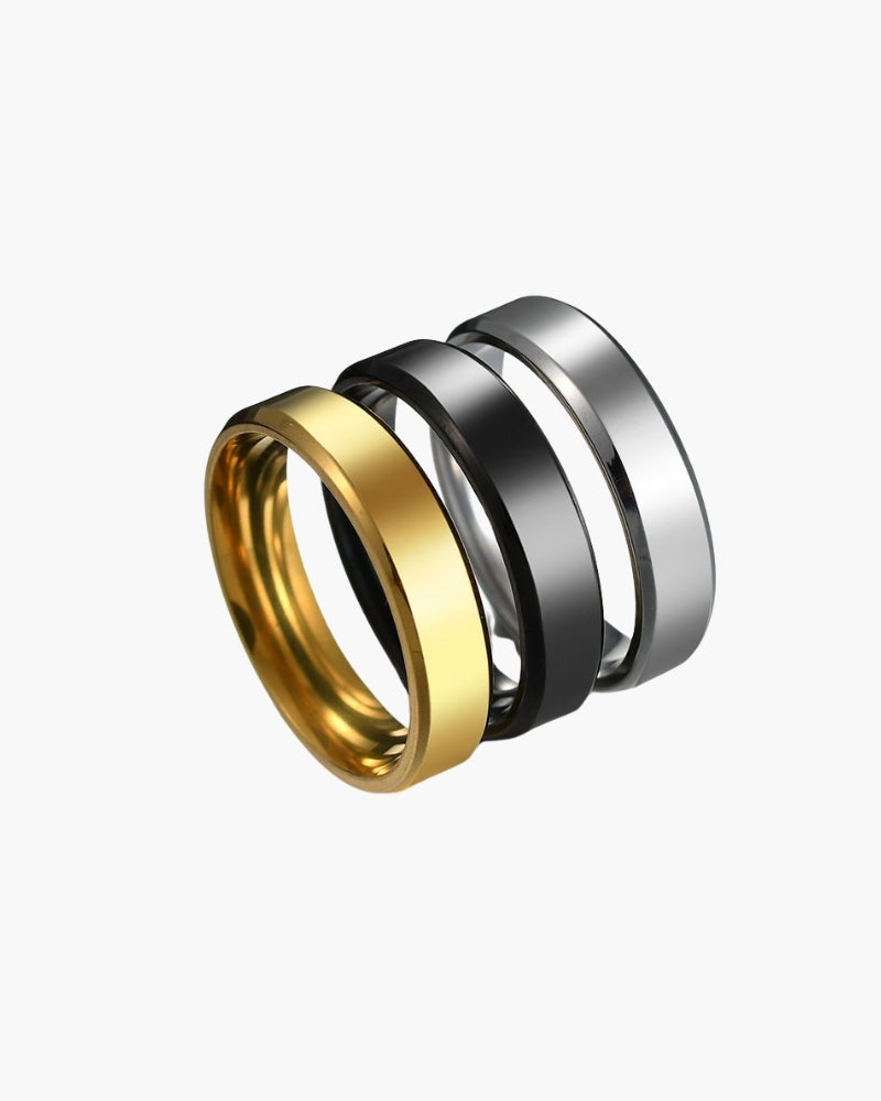 Steel Trinity Ring