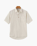 Casablanca — Linen Polo Shirt