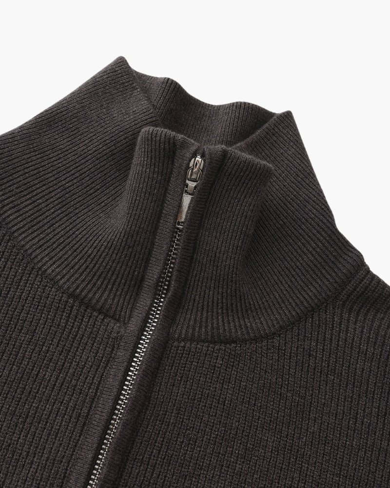 Refined Knit Half-Zip Pullover