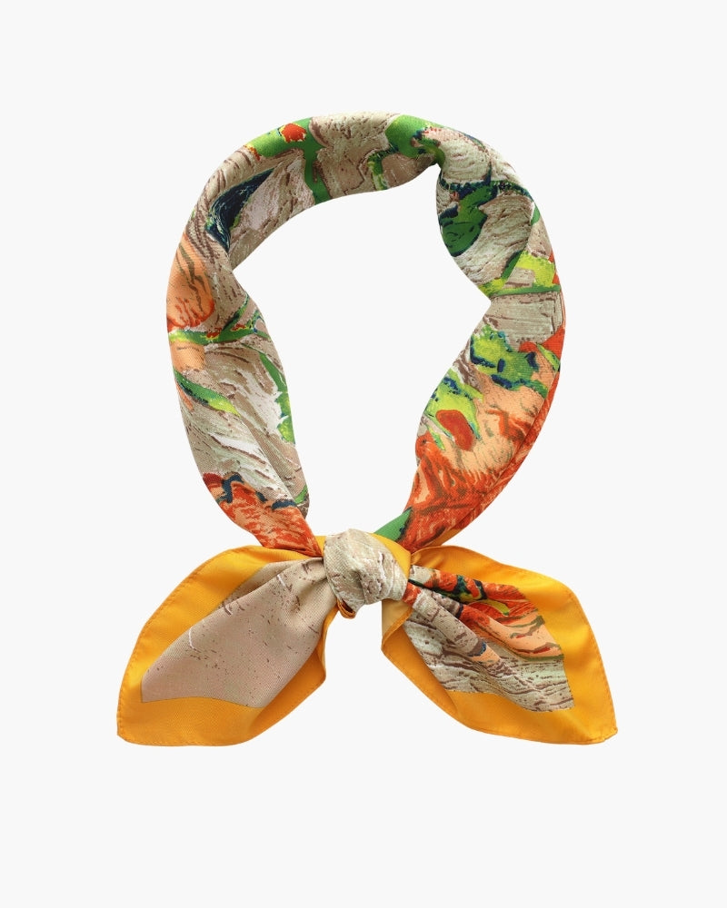 Cachecol Jardim Impressionista Old Money