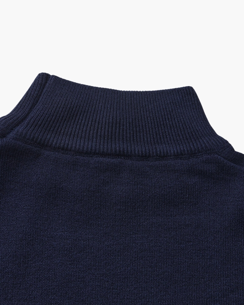 Essential Ribbed High Neck Sweater