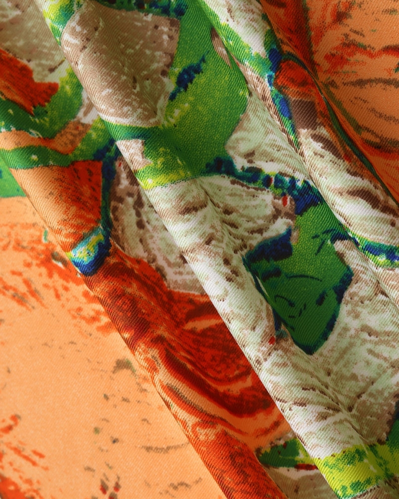 Cachecol Jardim Impressionista Old Money