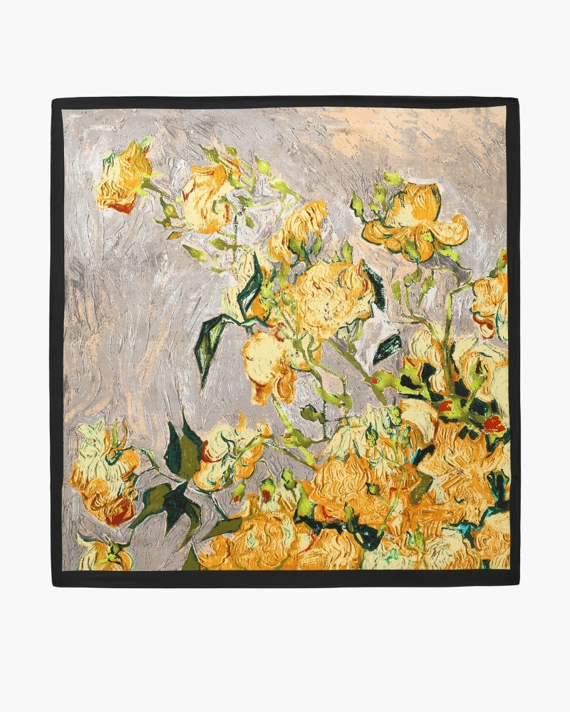 Cachecol Jardim Impressionista Old Money
