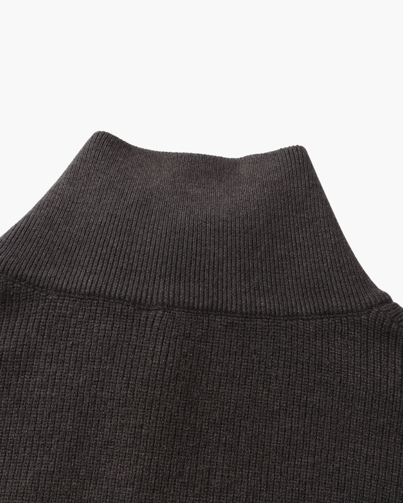 Refined Knit Half-Zip Pullover