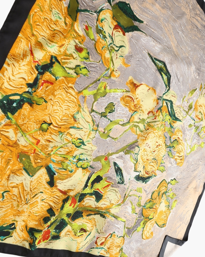 Cachecol Jardim Impressionista Old Money