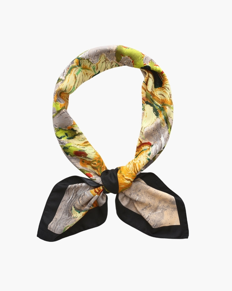 Cachecol Jardim Impressionista Old Money
