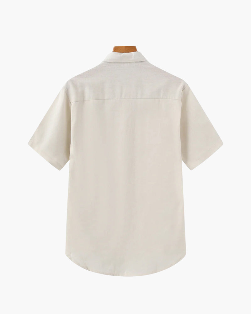 Casablanca — Linen Polo Shirt