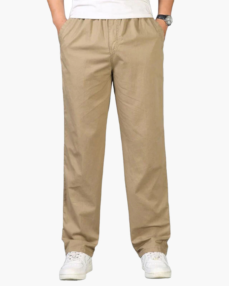 Cotton Capri Trousers