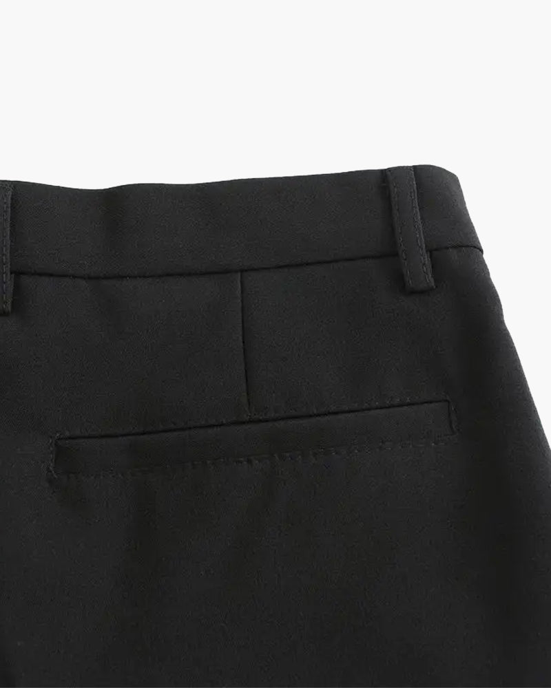 Stretch Trousers with Anti-Crease Technology