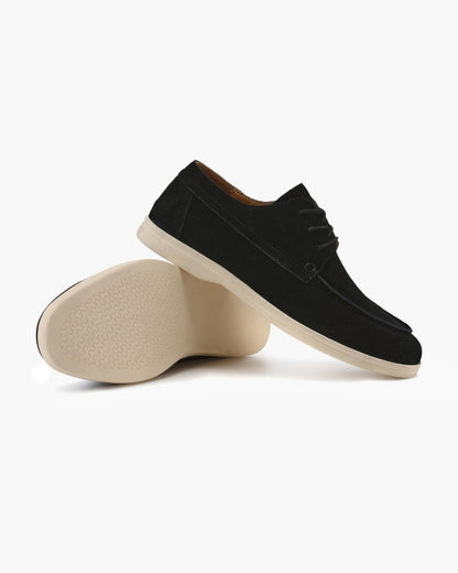 Sapatos de Camurça Premium com Atacadores