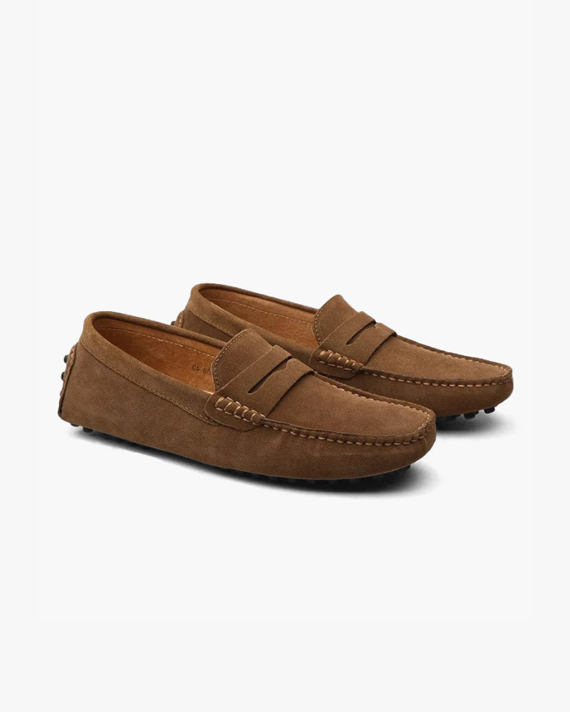 Suede Loafers