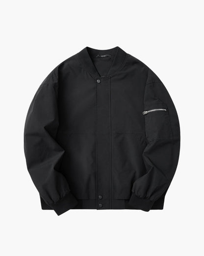 Jaqueta Bomber Minimalista