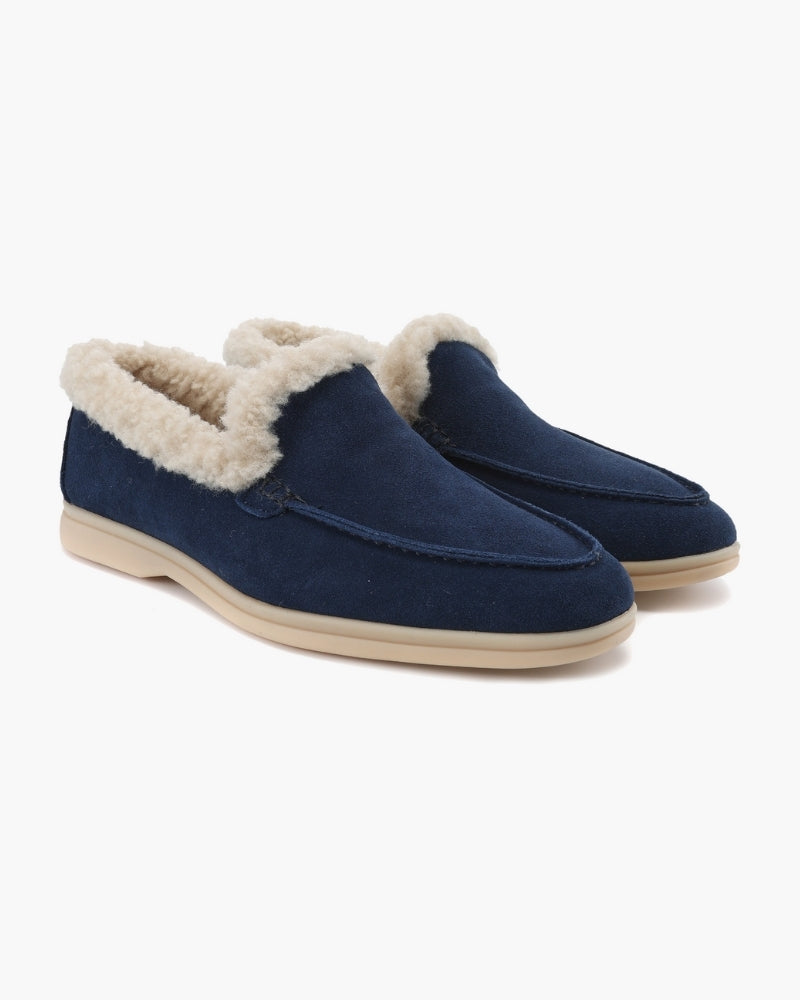 Premium Loafers with Fur Lining