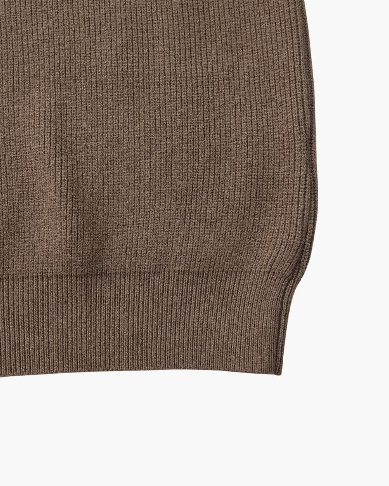 Refined Knit Half-Zip Pullover