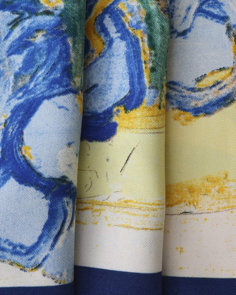 Cachecol Jardim Impressionista Old Money