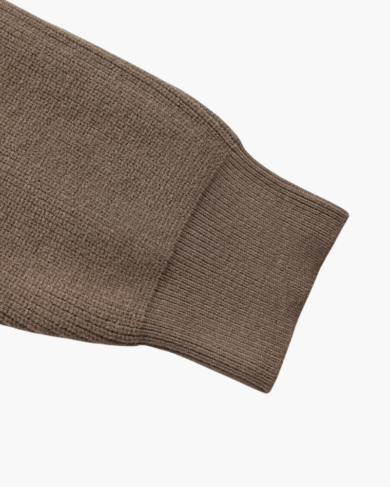 Refined Knit Half-Zip Pullover