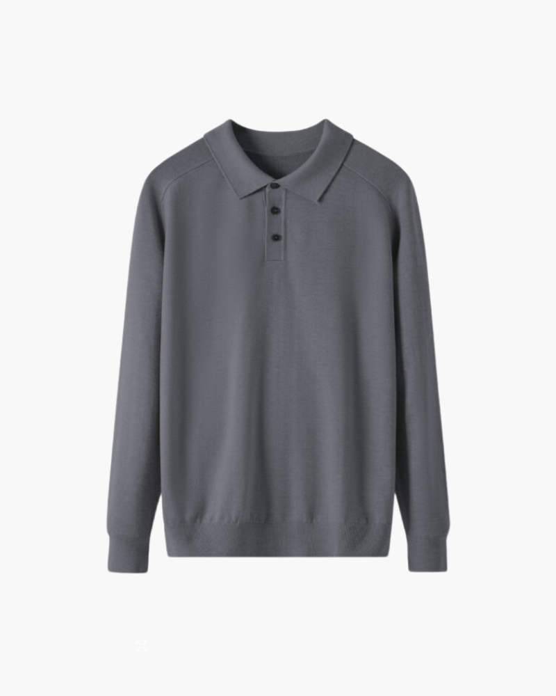 100% Premium Wool Polo Shirt