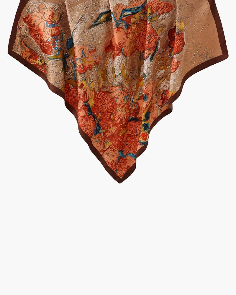 Cachecol Jardim Impressionista Old Money