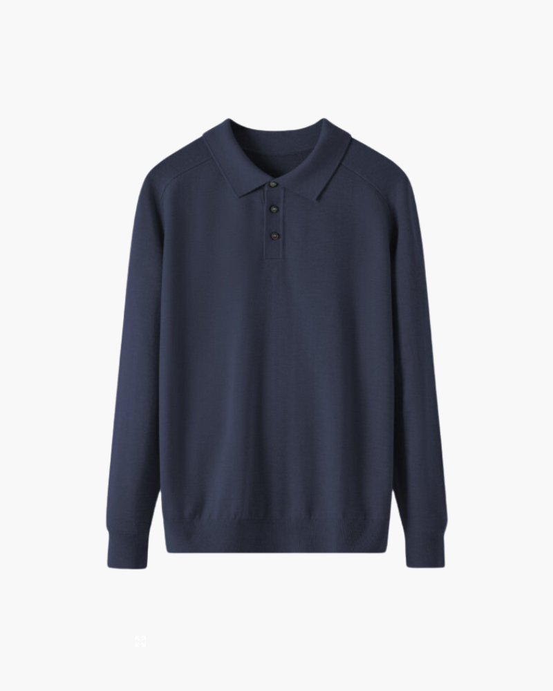 100% Premium Wool Polo Shirt
