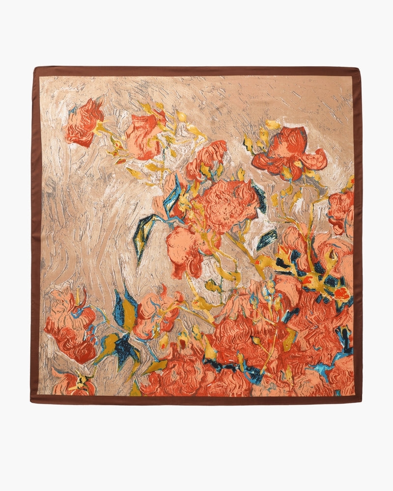 Cachecol Jardim Impressionista Old Money