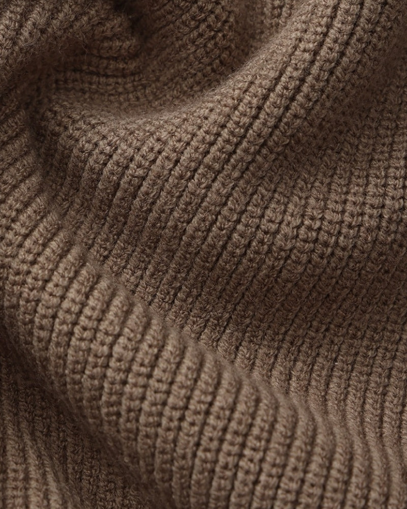 Refined Knit Half-Zip Pullover