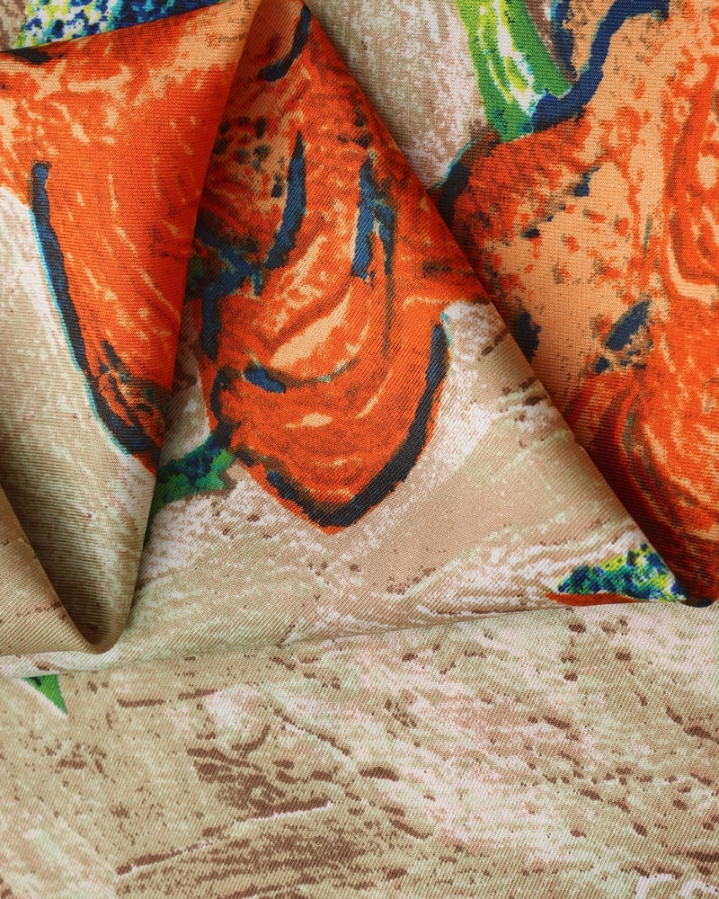 Cachecol Jardim Impressionista Old Money